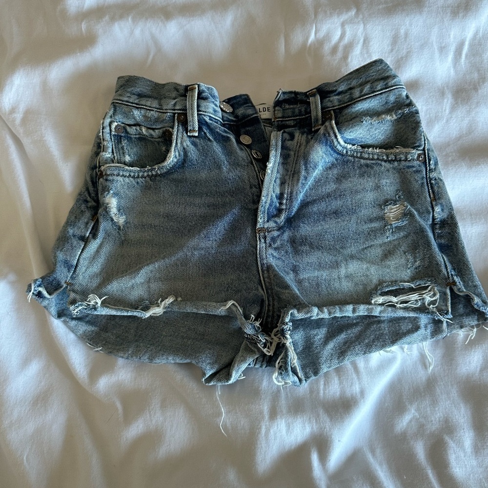 Cut Off Denim Shorts